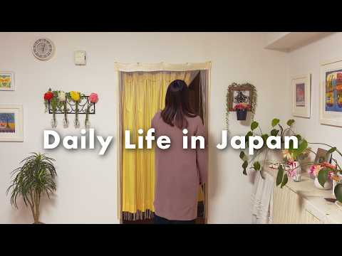 Daily Life in Japan 🇯🇵 Day to Recover｜A Cozy Ghibli-like Night With My Cat｜Vlog