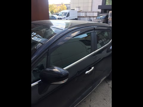 Ветровики HB (4 шт., Sunplex Sport) Video 1