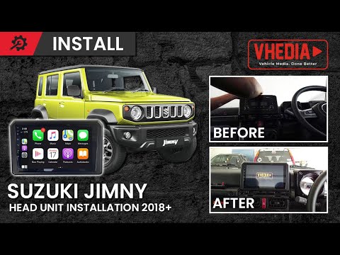Suzuki Jimny 2018+ Head Unit Installation - X series