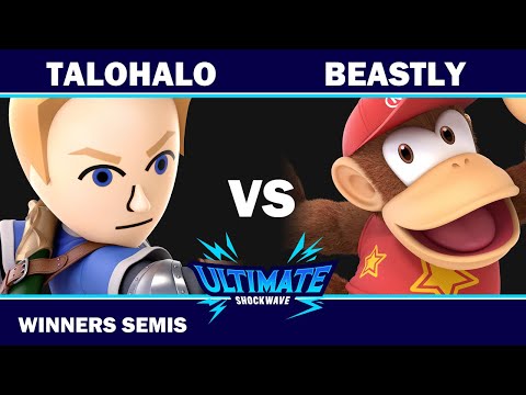 USW 204-Winners Semis - SAGO | TaloHalo (Mii Swordfighter) VS Ultra UTA | Beastly (Diddy Kong) -SSBU