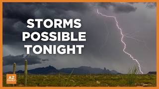Chance for storms in Phoenix metro Sunday night