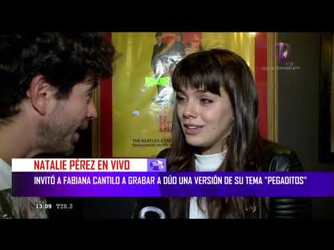 Natalie Perez: "Fabiana Cantilo es mágica"