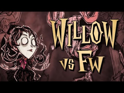 [don't starve together] solo willow vs fuelweaver (no bee queen crown)