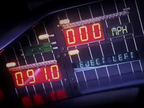 My New Knight Rider Intro , with my KITT replica