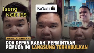 Download lagu FUNNYLY INTENDING TO TEST THE QUALITY OF PRAYERS IN FRONT OF THE KABA, THIS YOUNG MAN'S REQUEST W... mp3