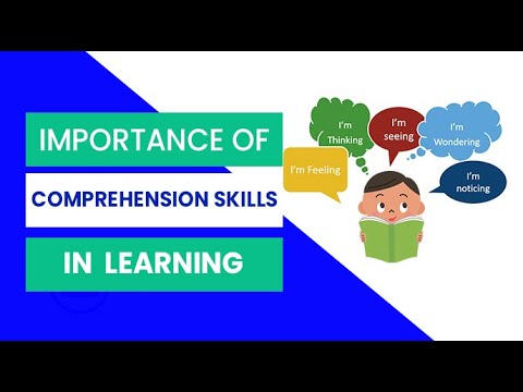 Importance of Comprehension Skills in Learning