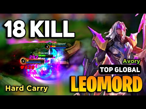 DEADLY! Leomord Best Build 2023 [ Leomord Gameplay Top Global ] By Avory - Mobile Legends