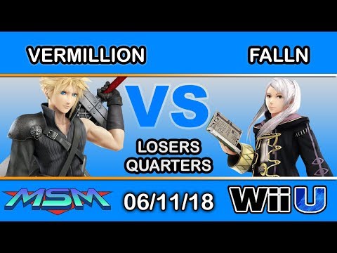 MSM 150 - Vermillion (Cloud) Vs falln (Robin,Charizard) Losers Quarters - Smash 4