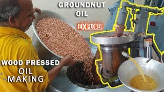 HOW Groundnut OIL is made? Wood Pressed Oil (With English Subtitles) Chekku Ennai | Factory Explorer