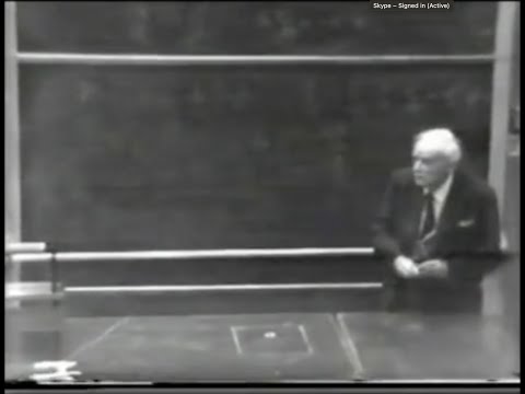 Dirac lecture 1 of 4 - Quantum Mechanics - very clean audio