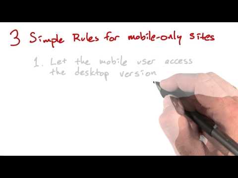 Welcome Mobile Web Development