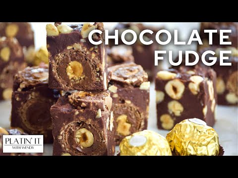 Easy Chocolate Hazelnut Fudge | Holiday Favourites