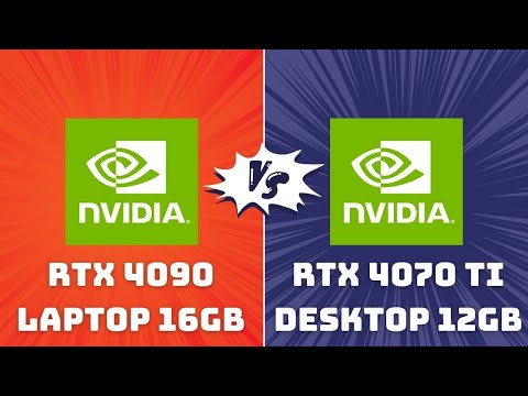 RTX 4090 Laptop vs RTX 4070 Ti Desktop – Gaming & Productivity (1080p, 2K, 4K)