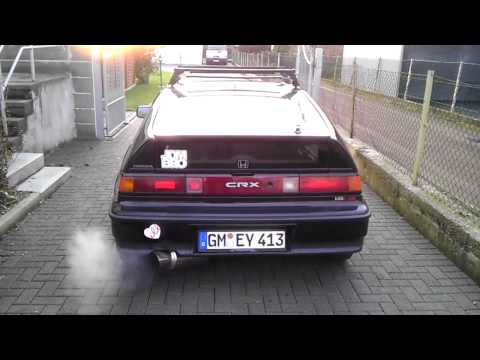 Honda Crx ED9 mit Invidia N1 Catback