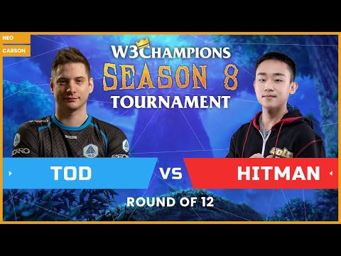 WC3 - W3Champions S8 - Round of 12: [HU] ToD vs. Hitman [ORC]
