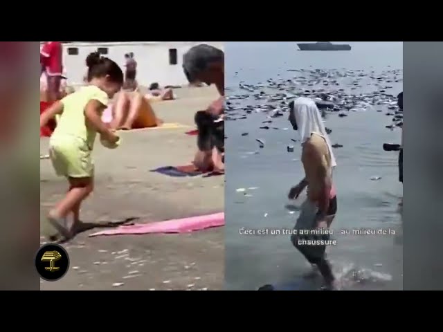 Playas de Ceuta: Antes (1993) y ahora (2026)