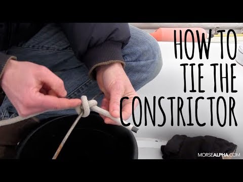 How To Tie The Constrictor Knot