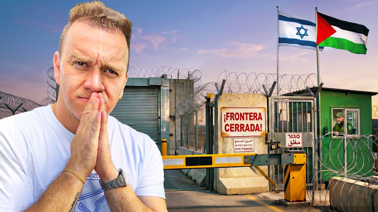 Asi SALÍ de PALESTINA, Es dificil que vuelva para acá.