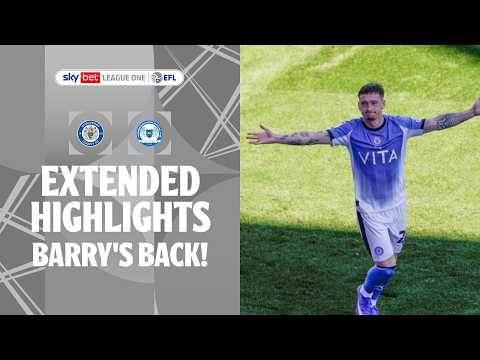 FC Stockport County 3-1 FC Peterborough United 