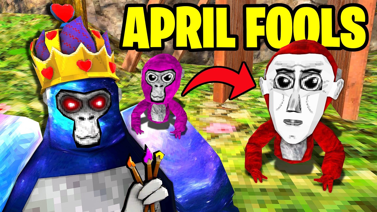 Gorilla Tag's April Fools Events Are INSANE! | Every April Fools Update