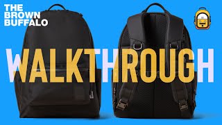 FIRST LOOK - The Brown Buffalo Standard Issue Backpack Detailed Walkthrough