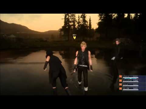 Final Fantasy 15 Walkthrough Demo Part 2 - Episode Duscae (FFXV PS4 Gameplay Commentary)