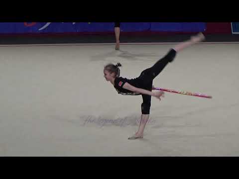 Julia EVCHIK (BLR) hoop - 2018 Thiais trainings