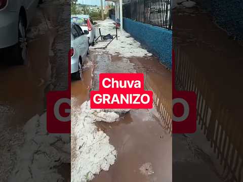 Chuva de Granizo Tempestade #temporal