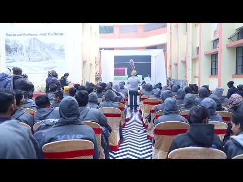 पीएम श्री केंद्रीय विद्यालय बेली रोड पटना में परीक्षा पे चर्चा का दृश्यन