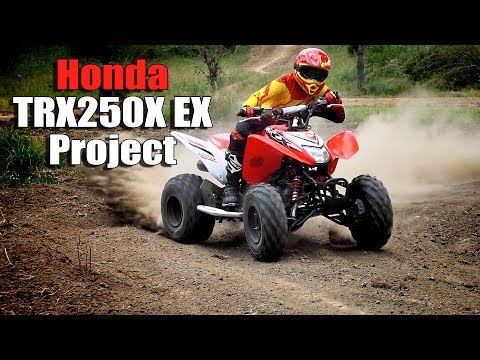 Honda TRX250X 250EX Upgrade Project for the Trail