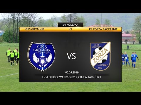 Skrót meczu: GKS Gromnik - Zorza Zaczarnie 06.05.2019