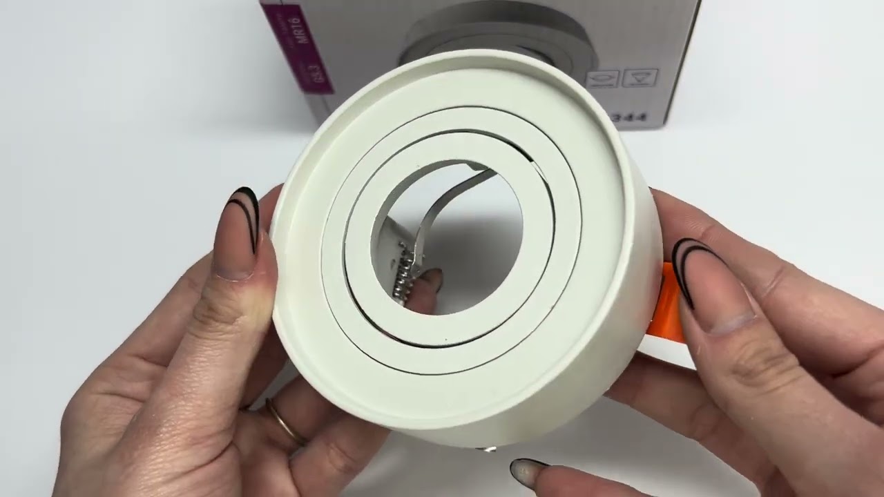 Встраиваемый поворотный светильник Feron ML344 белый 40115