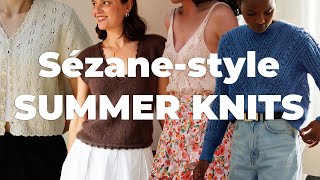 13 Sézane-style Knitting Patterns (For your perfect French Girl Summer ☀️🇫🇷)  | Andolini Knits