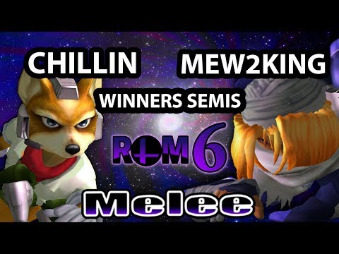 Revival of Melee 6 - Mew2King (Sheik, Fox) Vs. Chillin (Fox) - Winners Semis