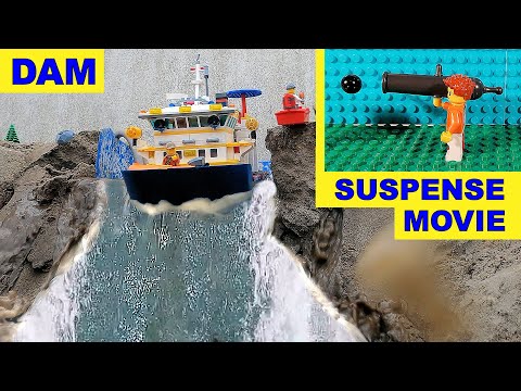 LEGO DAM Breach - SUSPENSE Movie.. FINAL DESTINATION! - STOP MOTION - Ep 15