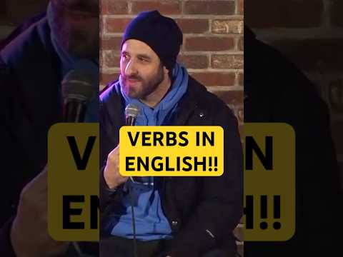 Verbs in English |Rafi Bastos #comedy #standups #standupcomedy #funny #shorts #shortvideo