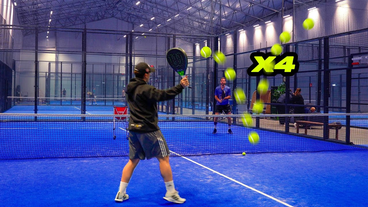 Improve overhead shots and net positioning for aggressive padel.