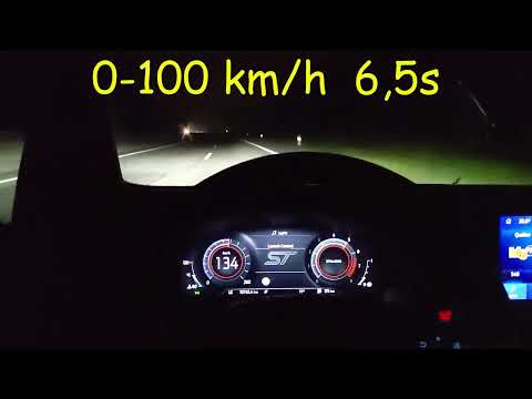 Ford Puma ST acceleration Autobahn