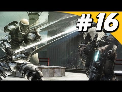 Metal Gear Rising: Revengeance Walkthrough Part 16 - Elevator Battle Royal [Xbox 360/PS3]