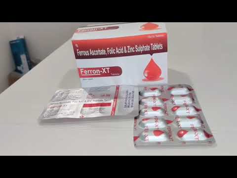 Ferrous Ascorbate Folic Acid Zinc Tablet
