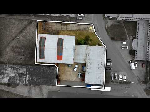 Video Podnikatelský areál se skladovou halou a navazujícími provozy