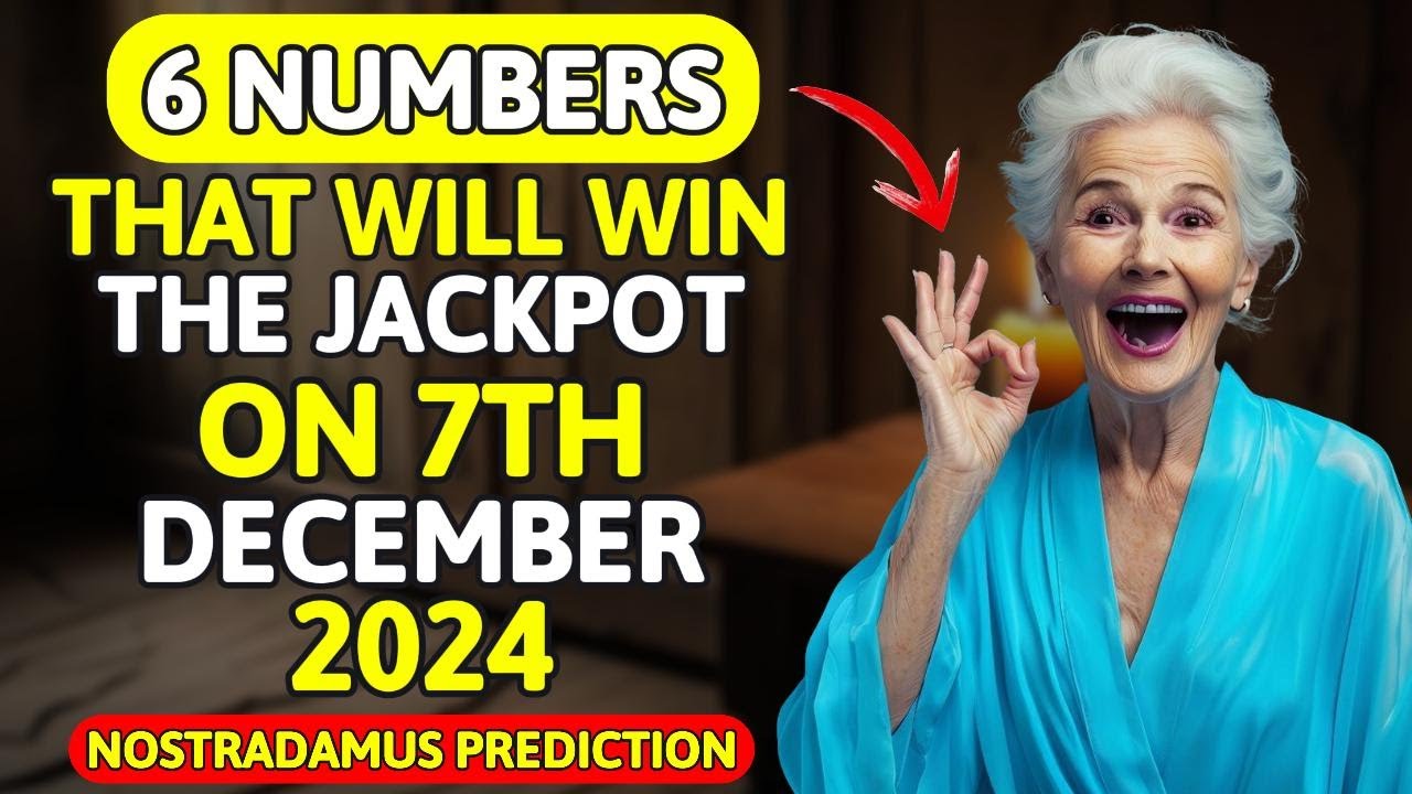 Nostradamus Prediction: 6 LUCKY Numbers to Win the Jackpot on DECEMBER 1, 2024 | Buddhist Teachings