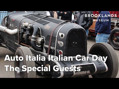 Brooklands Museum Italian Car day special guests.