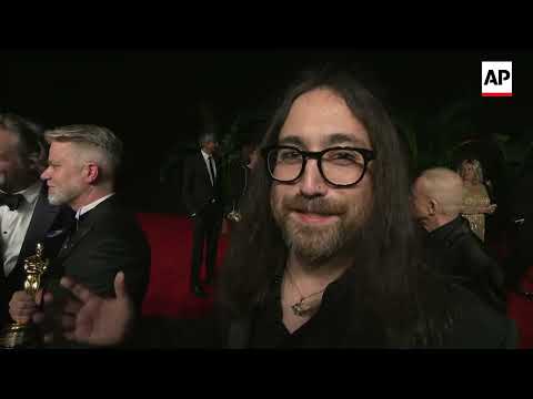 Sean Ono Lennon Interview, 2024 Vanity Fair Oscar Party: "I Texted Peter Jackson WIth The Script"