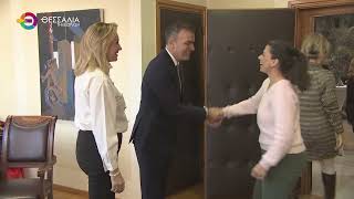 ΕΥΧΕΣ ΓΙΑ ΤΗΝ ΟΝΟΜΑΣΤΙΚΗ ΤΟΥ ΕΟΡΤΗ ΔΕΧΘΗΚΕ Ο ΔΗΜΑΡΧΟΣ ΛΑΡΙΣΑΙΩΝ ΘΑΝΑΣΗΣ ΜΑΜΑΚΟΣ 16 01 2026