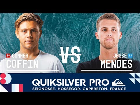Coffin vs. Mendes - Round Two, Heat 9 - Quiksilver Pro France 2018