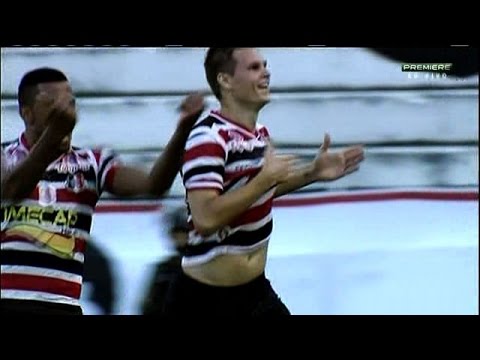 Gol de Alemão, Santa Cruz 2 x 0 Luverdense 12/09/2015, Brasileiro Série B 2015