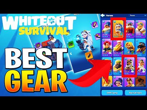 How To Get INSANE POWER From Gear! Whiteout Survival Gear Guide 2025