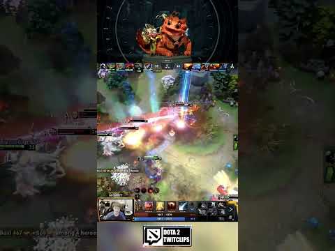 Zai and His Gatling Gun 🤣 - #dota2 #shorts #zai #snapfire #limamajor