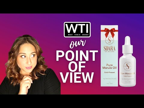 Sdara Skincare Organic Marula Facial Oil - WTI product video review